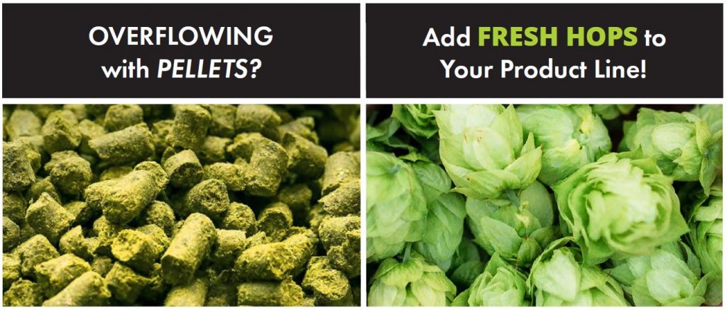 Overflowing with pellets? Add some fresh hops.